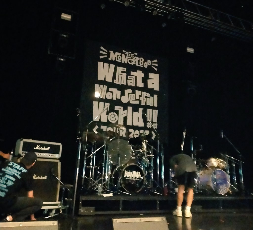 wanitake's tweet photo. WWW!!TOUR 福岡ZeppFukuoka
MONGOL800💥WANIMA
モンパチさん
良過ぎてとろけそう🌈
ダブルバンドのアンコールは
幸せ過ぎます😃
粒さんも最高🌈
両バンドで聴けて
最高のライブでした💯🔥💥
ありがとうございました✨
#MONGOL800
#モンパチ25th
#WWWTOUR
#WANIMA https://t.co/h9IbCBycog