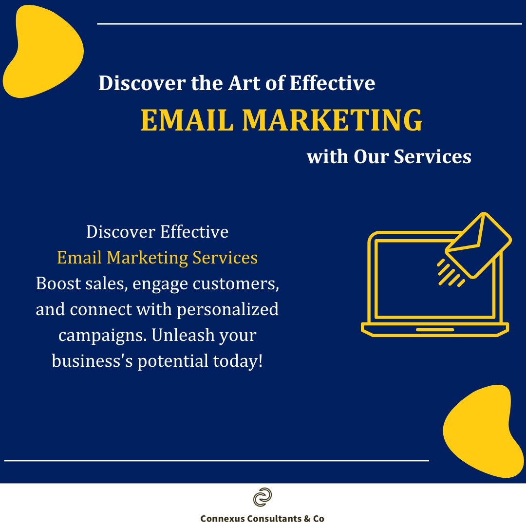 connexus_co's tweet photo. Unleash the power of effective email marketing with us! 🚀Discover personalized campaigns, captivating newsletters, and lasting customer relationships.💌

For More Details:
📞+203 086 7716
Website: https://t.co/FH5QVUIYeM

#EmailMarketing #DigitalMarketing #connexusconsultantsco https://t.co/Rfr0qmM2ez