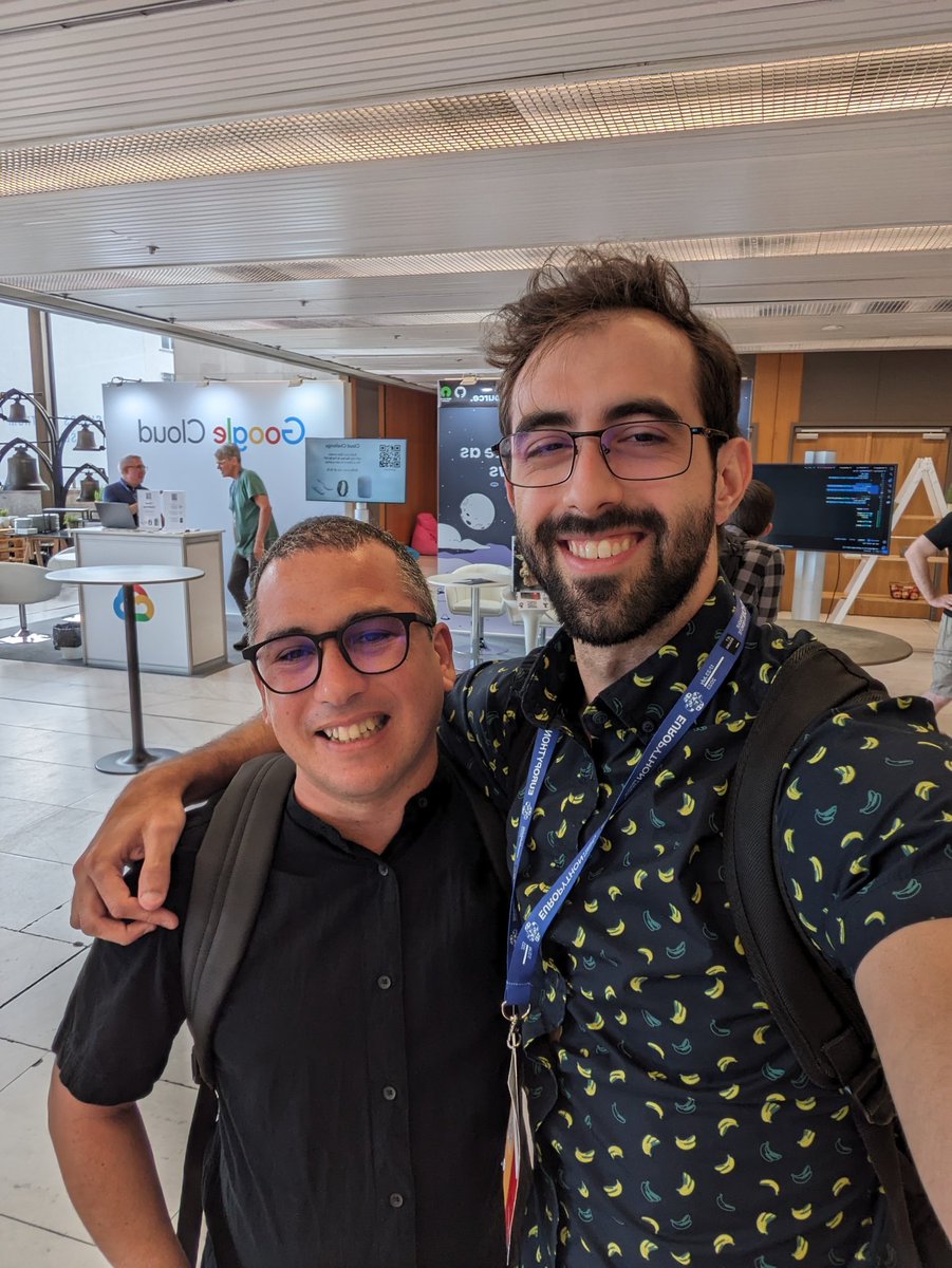 codeshard's tweet image. Had a blast at @europython #EuroPython2023 !
Met a lot of cool guys, learned a lot, and enjoyed the city.
děkuji Praha!!