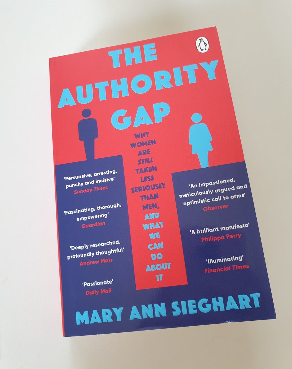 Started this at the weekend & so far loving it. Shocked, amazed & pretty speechless at some of the content about how #women are treated, even subconsciously. I can't wait to read more. 
#theauthoritygap #Feminism #sexism #books #reading #readingcommunity