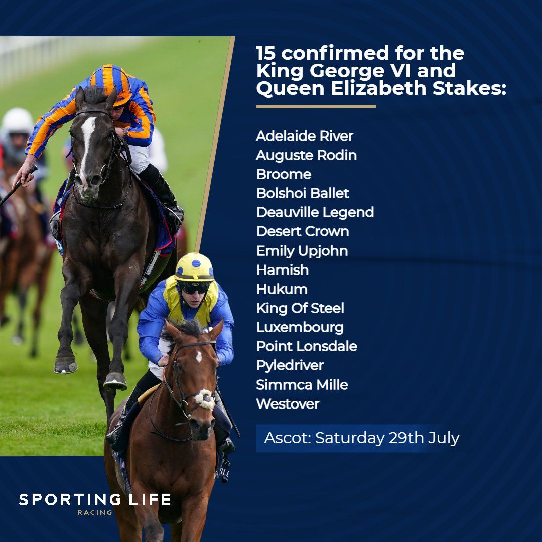 Sporting Life Racing on Twitter: 