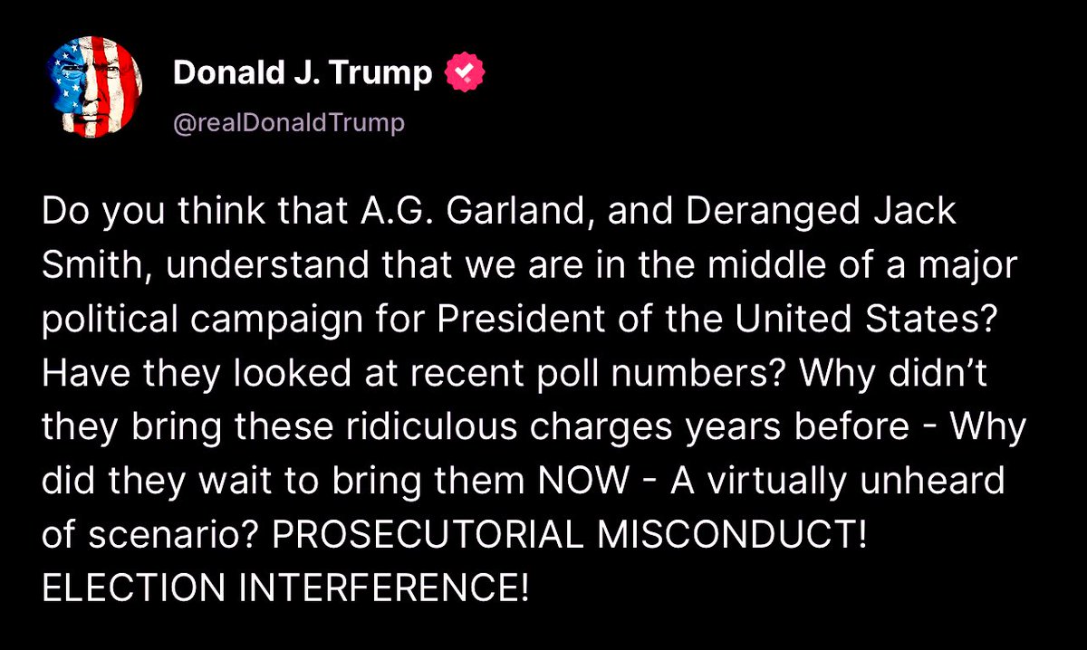 Crimes are crimes. 

We don’t look at “poll numbers” or popularity pageants.

We would have indicted you sooner if you didn’t file dozens of frivolous appeals to delay the inevitable.
