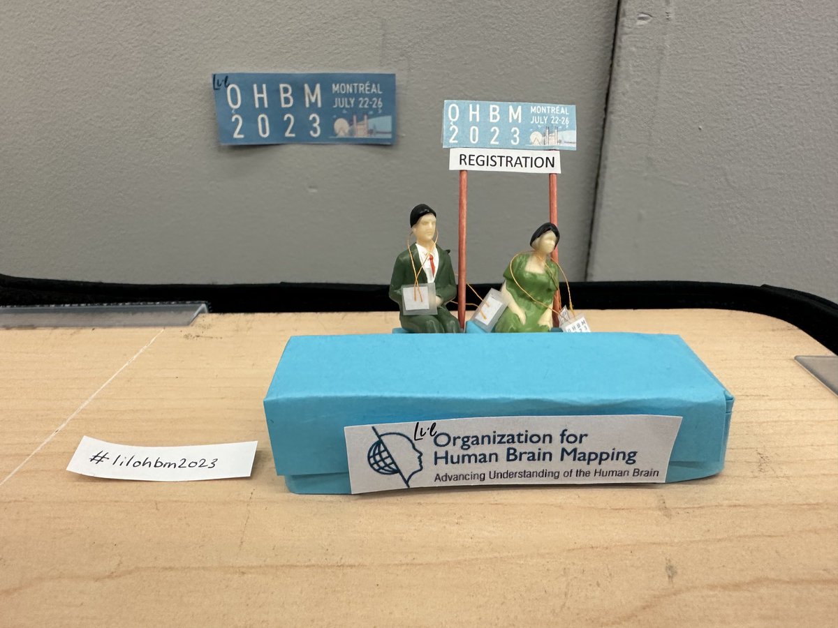 Enjoy the little things 🙃 #OHBM2023 #lilohbm2023