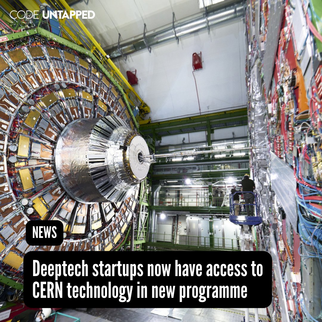 CodeUntapped's tweet image. Deeptech startups are now able to apply for access to use CERN technology in a new programme called CERN Venture Connect (CVC). 

buff.ly/3Y8lVrE #codeuntapped 

#news #CERN #CVC #deeptech #diversityintech #technology #bameintech