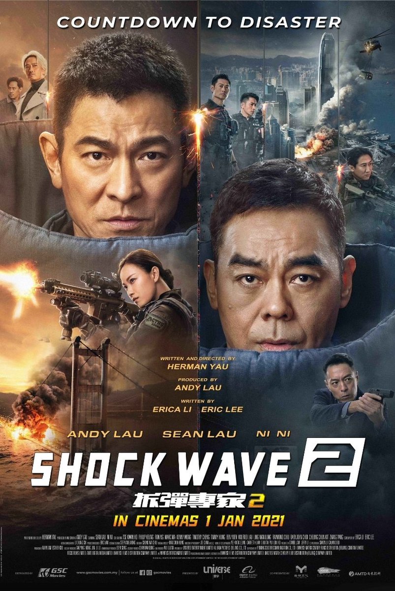 #ShockWave (2017) and #ShockWave2 (2020) are now streaming on Mometu.
 
 #andylau #actionmovie #hkcinema