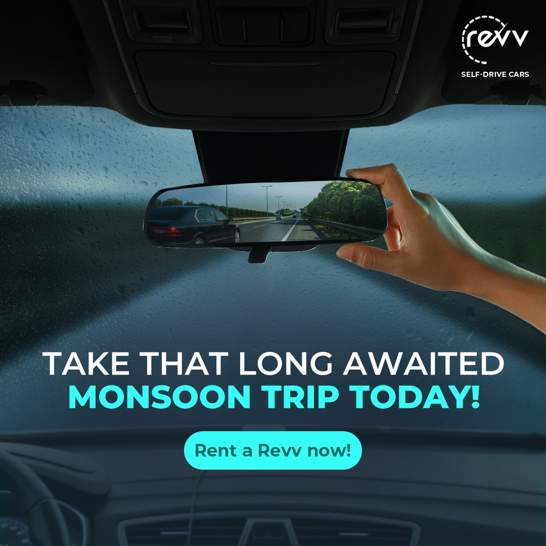 Call your friends and plan a road trip today! Revv Cars are here to give you a smooth driving experience. 

Rent a Revv today!
. 
. 
. 
#RentalCars #Rent #Revv #cars #monsoontrip #monsoon #monsoonseason