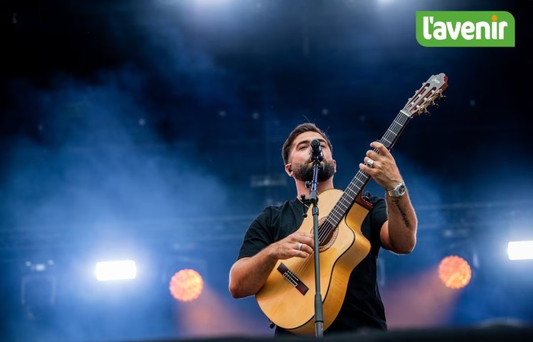 FansKendjiG_Off's tweet photo. @GIRACKENDJI sur la scène des Francofolies de Spa (Belgique) hier (24/07/2023)

📷 Romain Rhixon / @lavenir_net

#TeamKendji #Kendji #festival https://t.co/DCiK50Y2B9