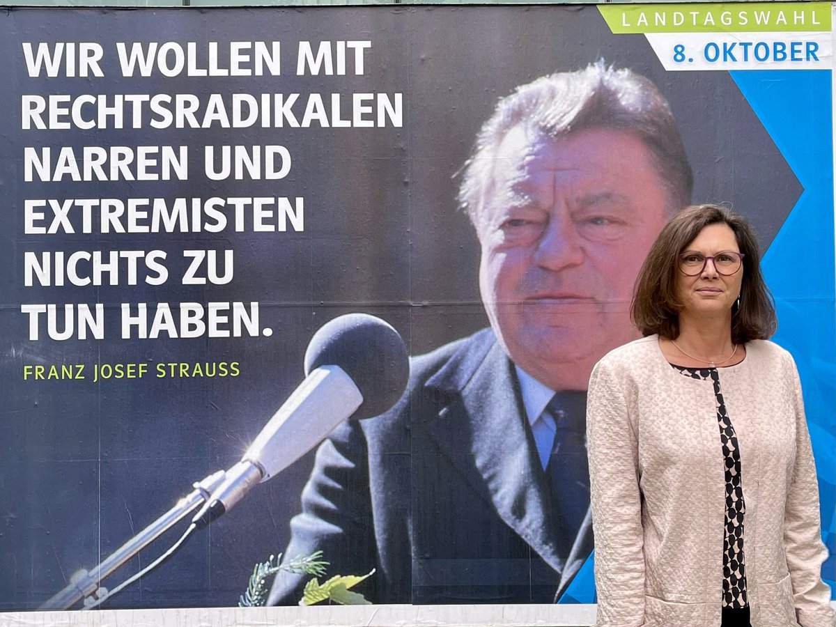 IlseAigner's tweet image. Wo er recht hat, hat er recht! 
#FJS #CSU #gemeinsamfürbayern #demokratischemitte