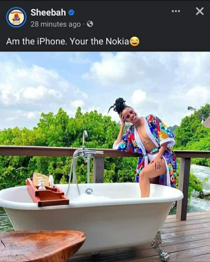 KakwenzaRukira's tweet photo. This grammar doesn’t match your beauty, dear @Ksheebah1! https://t.co/7GxJ9kyTff