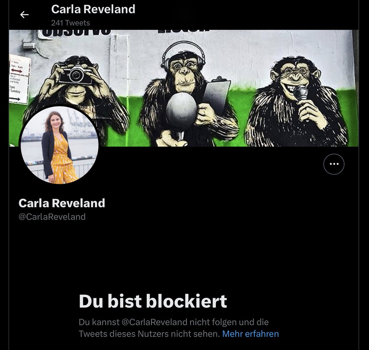 stefanolix's tweet photo. Nach meiner sachlichen Kritik an einem Faktenfinder-Artikel der @tagessschau wurde ich von der Co-Autorin Carla Reveland geblockt. Wir hatten vorher nie Kontakt.

Das war der Anlass:

https://t.co/YyMq1qa3Qt https://t.co/HBVwrfheRa