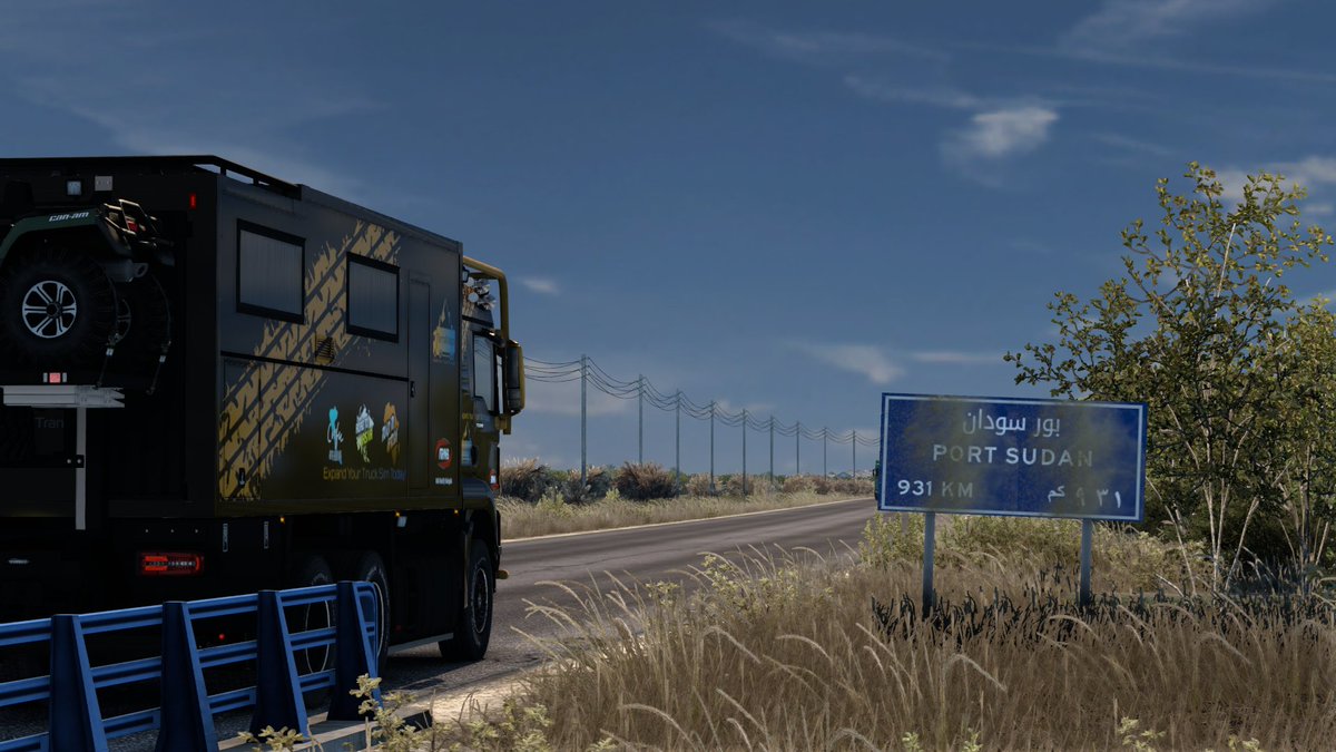 TMapsOfficial's tweet photo. Road to Africa (RTAf)
#terramaps #roadtoafrica #rtaf #ets2 #scs #game #atrans @AtransVtc https://t.co/AEJayD1aL9