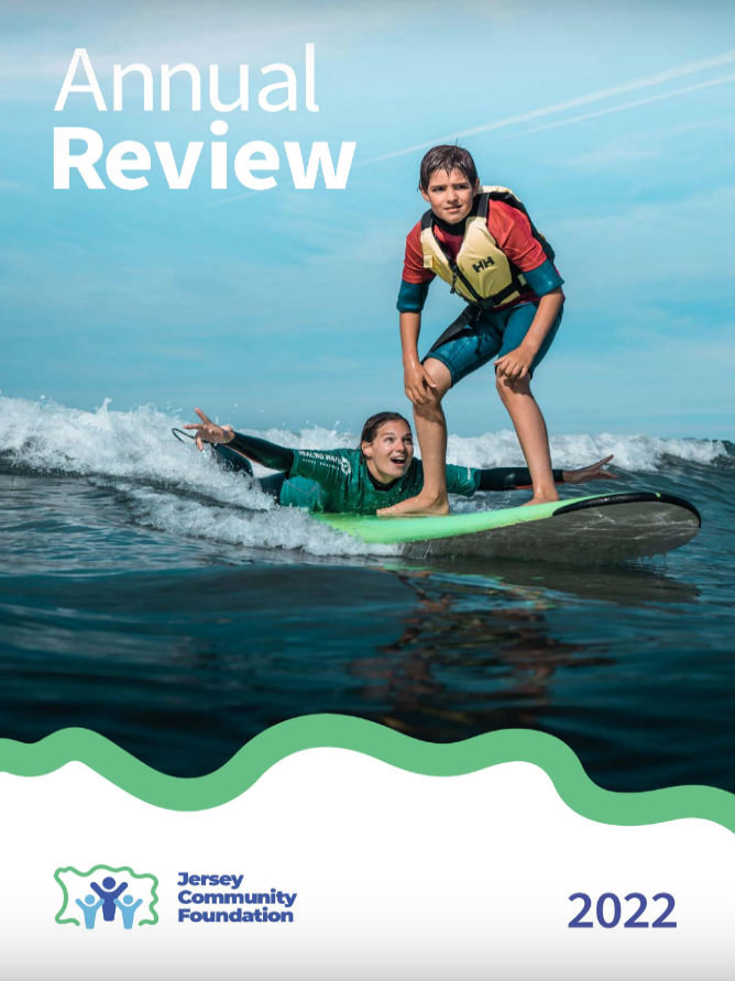 We are delighted to share our Annual Review for 2022 which highlights the incredible work made possible by the support of our dedicated donors, valued team and volunteers and our Island's local charitable organisations.

jerseycommunityfoundation.org/publications/

#CommunityFoundations #JerseyCI