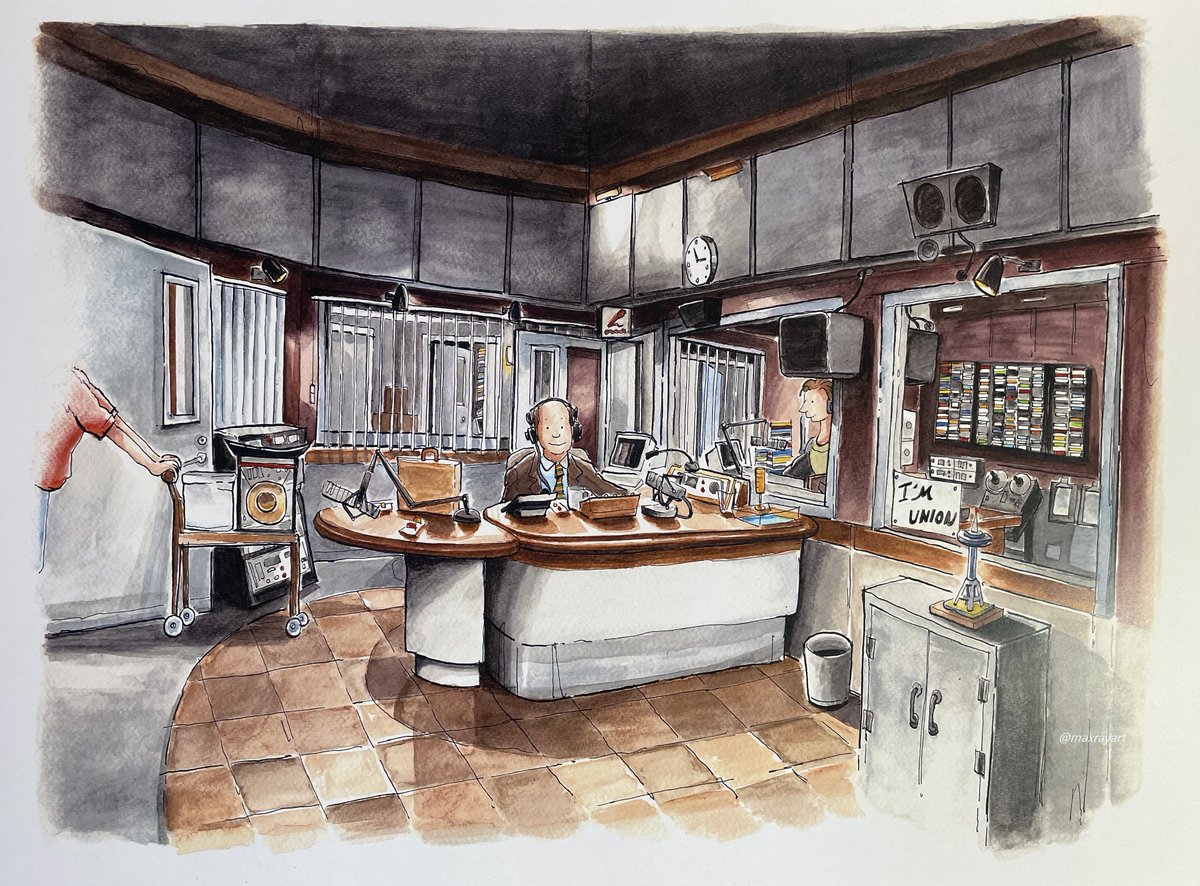 KACL prints and cards now available in my Etsy shop. #frasier #frasiereboot #KACL #kelseygrammer #perigilpin #danbutler #seattle