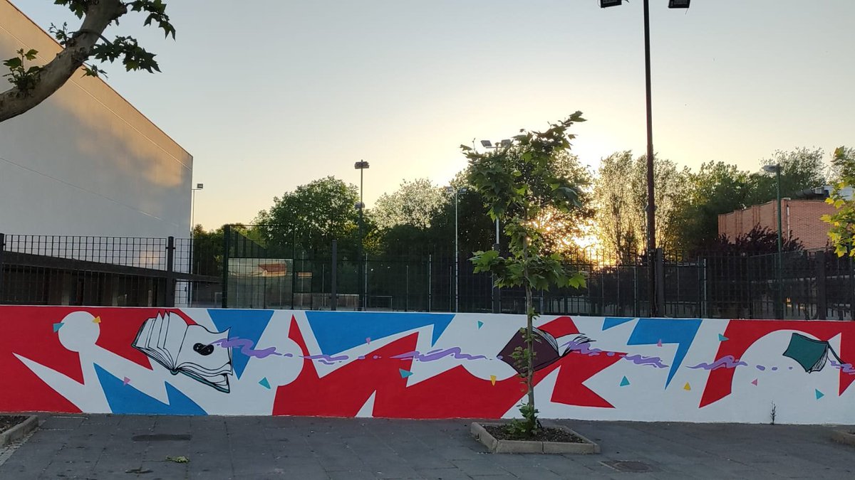 fabartlab's tweet photo. Muy felices de mostrar los primeros resultados en Torralba de Calatrava sobre #muralismo dentro del proyecto 100%Calatrava realizado para celebrar la lectura como modo de aprendizaje. ¡Esperamos que os guste! #Calatrava https://t.co/MPMqC9W1nU
