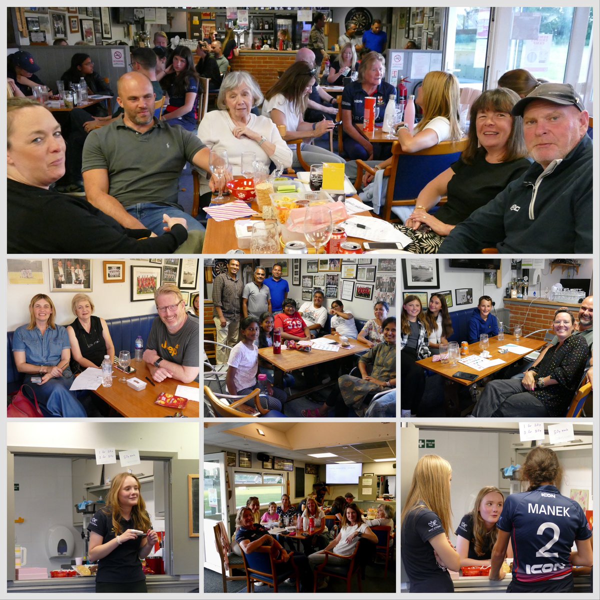 HuttonCCWomen's tweet photo. Fantastic job done by @cricketleaders Jess, Elena & Yuthika, raising ยฃ300 for their charities with a family quiz night. The girls organised and delivered the entire evening themselves. Huge thanks to players and parents for their support.
Outstanding from all ๐ซถ
#TeamHutton https://t.co/5YTVHgEm4W