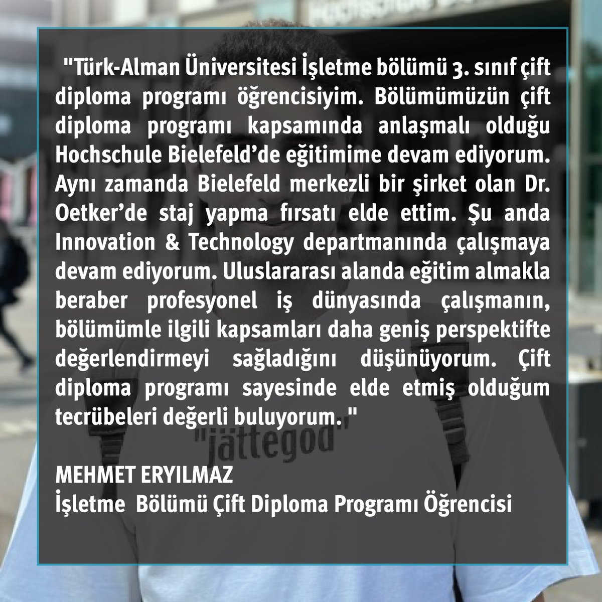 Türk-Alman Üniversitesi (@tauedutrde) on Twitter photo 