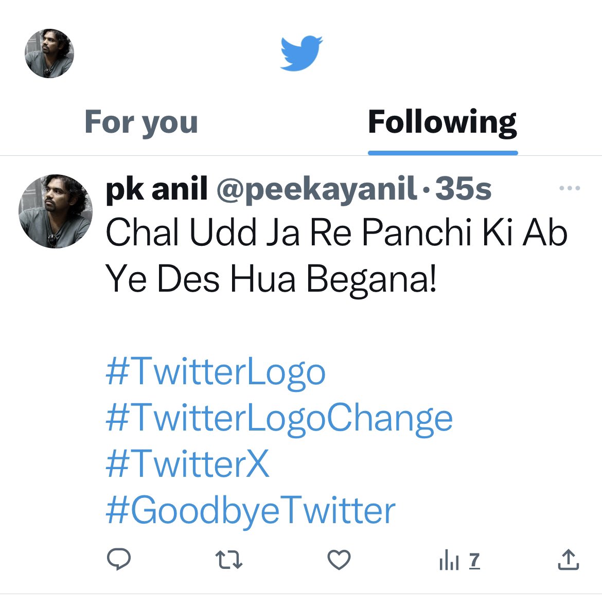 peekayanil's tweet image. #TwitterLogo #TwitterChanges
#Twitter
#goodbyetweet