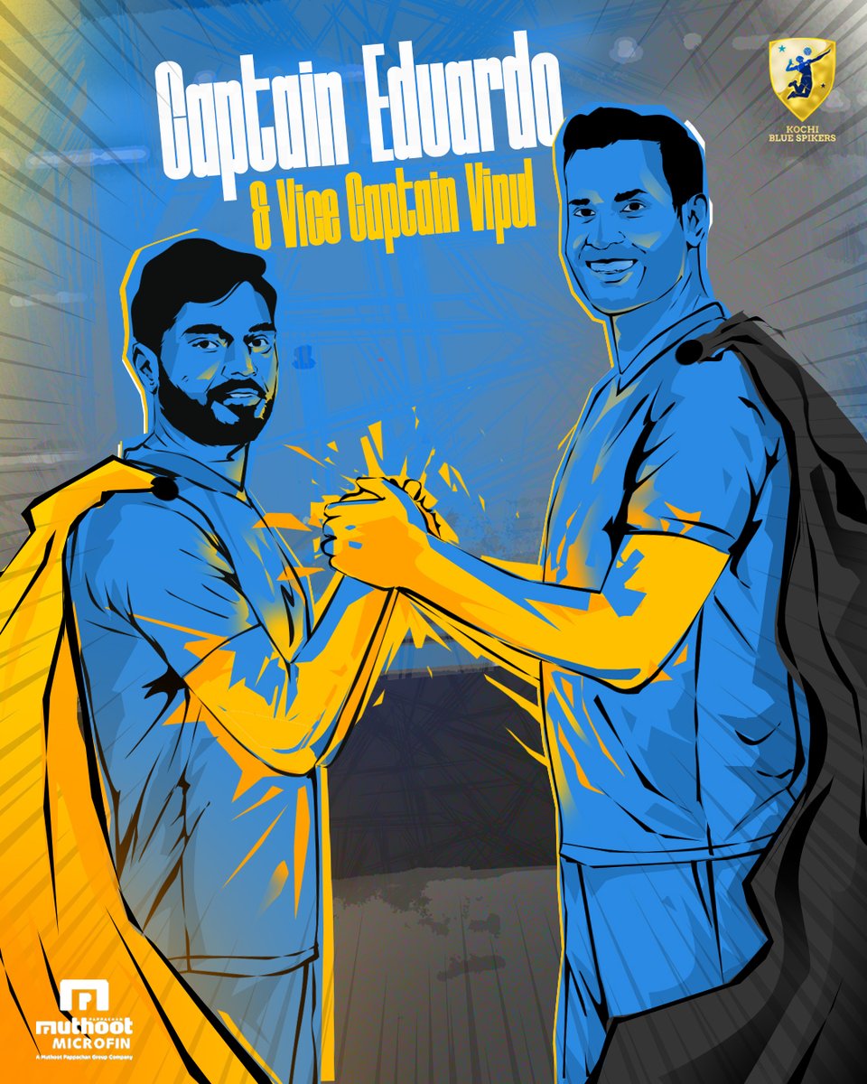 We take a trip down memory lane to last season's Prime Volleyball Captain and Vice Captain announcement for the incredible Kochi Blue Spikers! 💥

#KochiBlueSpikers #HestiaSports
