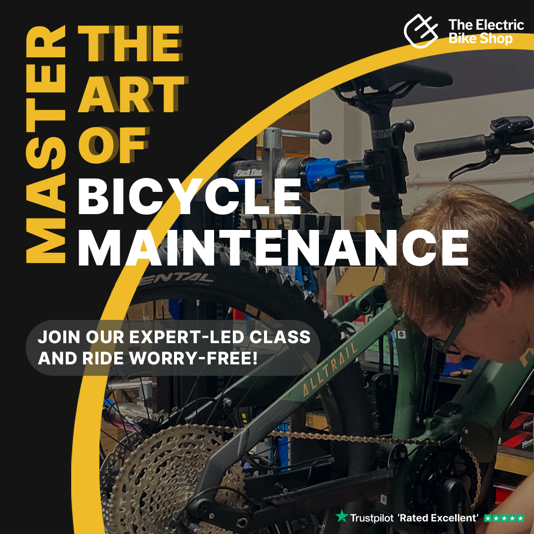 eCycleUK's tweet image. Master the Art of Bicycle Maintenance! ✨🚲

Places are still available to join our expert-led class this Thursday 27th in Brentwood!

⏰6pm - 7pm

Don't miss out! Get your ticket now, limited availability.  bit.ly/BrentwoodBikeM…

#bikeshop #bike #ebike #brentwood #essex