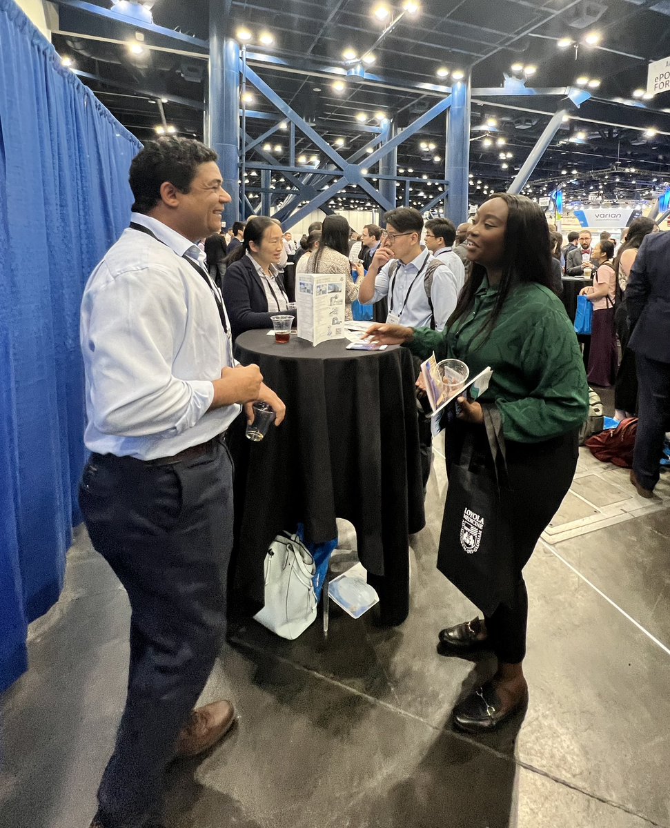 YixiangLiaoPhD's tweet photo. Rush MP residency program well represented at the AAPM residency fair #AAPM2023 https://t.co/m0zf5B9r8w