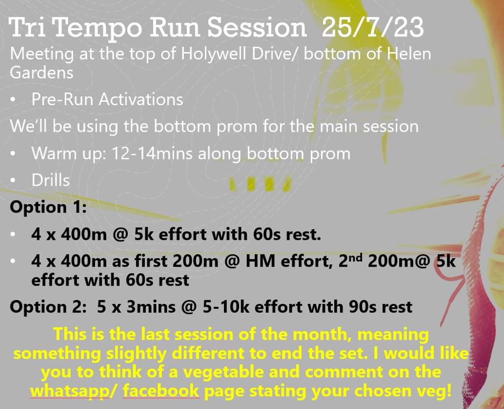 Tomorrow marks the last Tri Tempo session of the month which can mean only one thing - it's a <a href="/taskmaster/">Taskmaster</a> inspired challenge. Newcomers are welcome as always. <a href="/Temposhopuk/">TEMPO Run Shop Eastbourne</a>