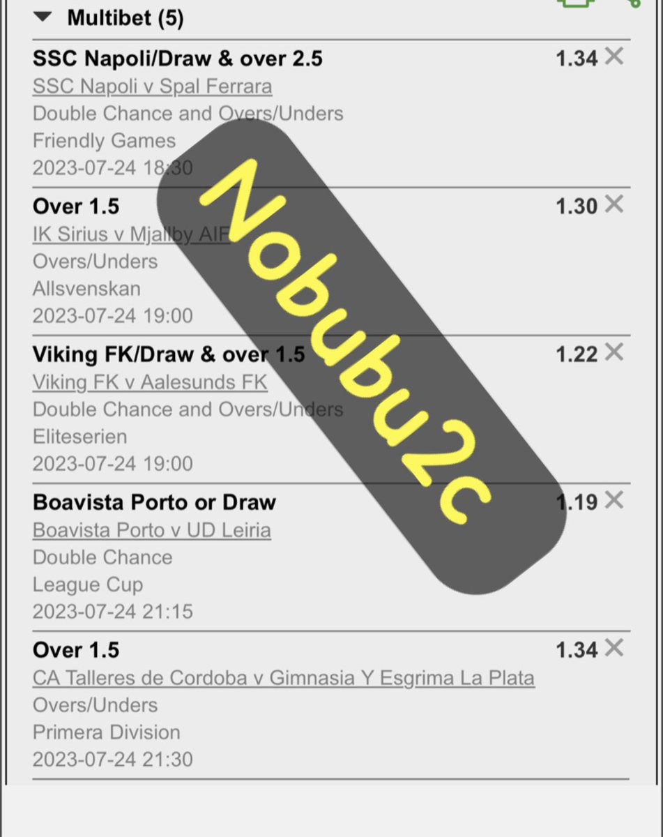 Nobuhle2C's tweet image. #3odds #betwaycode #lowodd U1826FA91