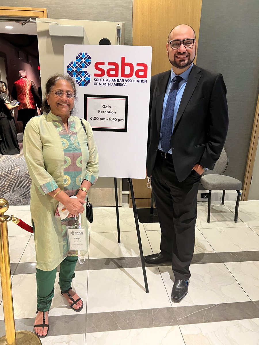 HB_TMT's tweet photo. Husch Blackwell's @NithyaLLC and Shayan Heidarzadeh represented #TeamHB at the @SABALegal Annual Conference. The pair enjoyed networking as well as the substantive CLE topics. It was a terrific trip to Boston! #ThisIsSABA #nextrevolution https://t.co/8Qggcbbk0L