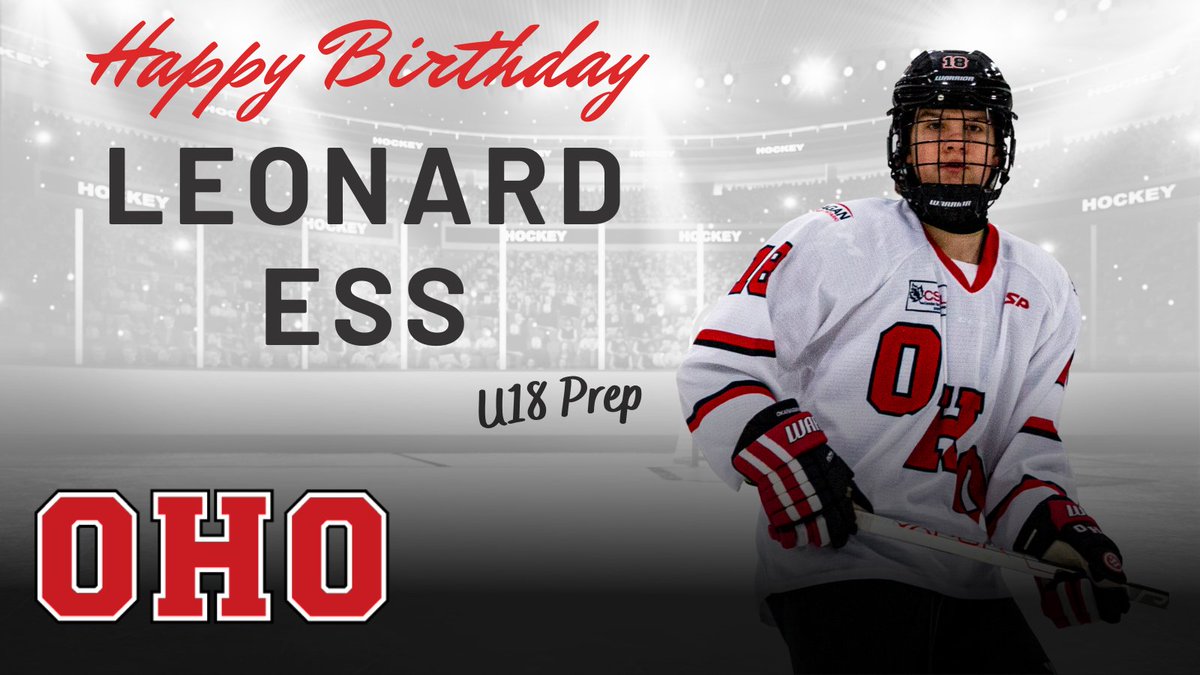 Happy Birthday to OHO U18 Prep #StudentAthlete Leo Ess ! 🎈🎂