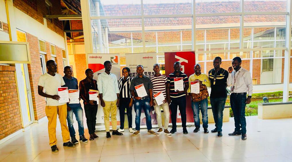 RafeefRwanda's tweet photo. Accumulating a know how to our customers is one of our missions 🤓
Take a look at the first Ultrasound Technical Training hosted by Rwanda Biomedical Center "RBC" that was conducted in Masaka Hospital in May 26, 2023
#rafeef #mindray #ultrasound #healthcare  #rwanda https://t.co/XugDPZB7PG