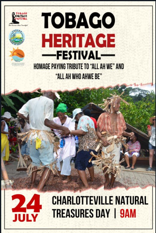 DTACITHA's tweet photo. Today, all roads lead to Charlotteville for the village's Tobago Heritage presentation titled Natural Treasures Day!
The day's activities start at Fort Campbleton at 9:00a.m.
See you there!
#TobagoHeritageFestival2023 #HeritageSzn #TobagoFestivals #Homage https://t.co/m7gqb7755M