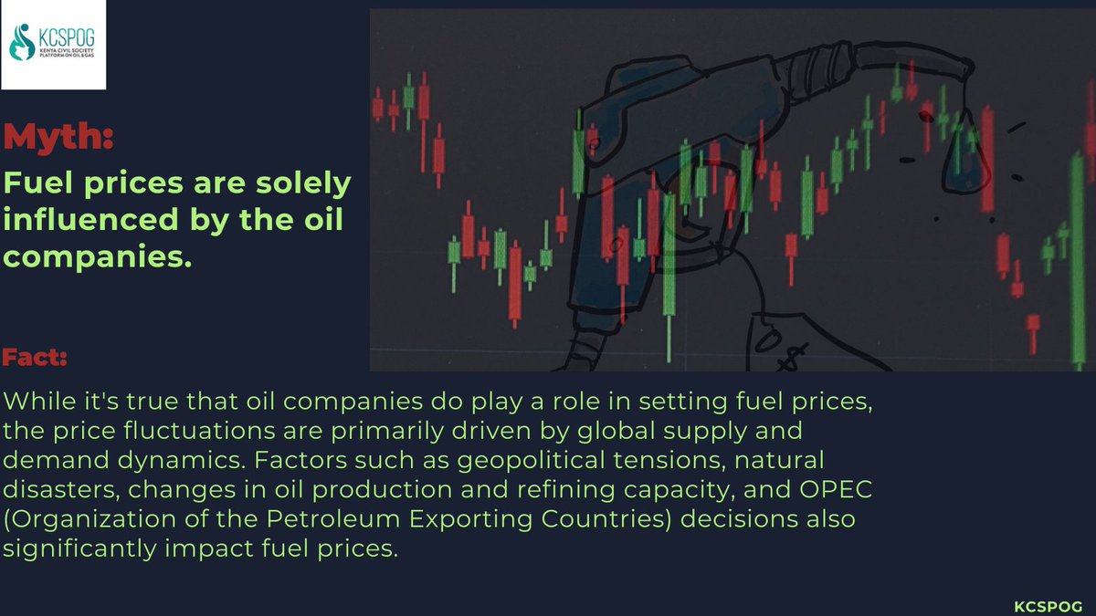 🔍 Discover the truth with our  #MythBustersWeekly as we debunk common misconceptions in the Oil and Gas industry.

This week, we tackle the myth that fuel prices are solely driven by oil companies❌ 🌍

#FuelPrices  #OilandGas #RealityCheck #KCSPOGmythbusters