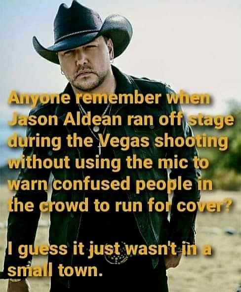 Weird how John Mellencamp was able to write an anthem about small-town life without invoking images of violence and hate. 

Mellencamp also didn't tuck tail and run when it mattered.