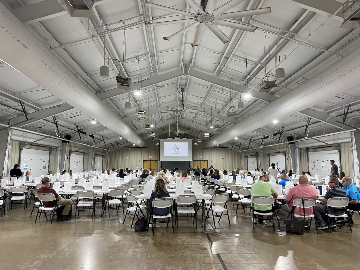 #RCSIgnite2023 - This is how you kick off a school year! New to the county and to the state, but not new to teaching and I’m so impressed!