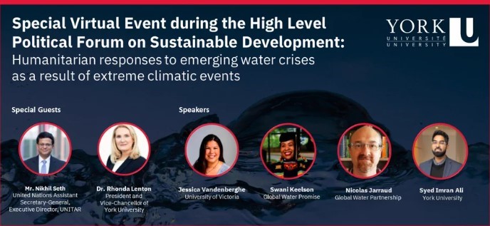 Did you miss the virtual panel discussion on 'Humanitarian responses to emerging water crises as a result of extreme climatic events' at @UN #HLPF w/ @YorkUScience @Sharmalab @Nicolas_Jarraud @LassondeSchool @imranono @JMVandenberghe & more? Watch it here: sharmalab.wordpress.com/high-level-pol…