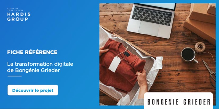 Dans un contexte de mutation des modes de distribution des grandes marques du retail, nous avons accompagné l’enseigne de mode haut-de-gamme <a href="/BongenieGrieder/">Bongénie</a> dans l’accélération de leur commerce digital e-commerce et omnicanal.

hardis-group.com/references/la-…