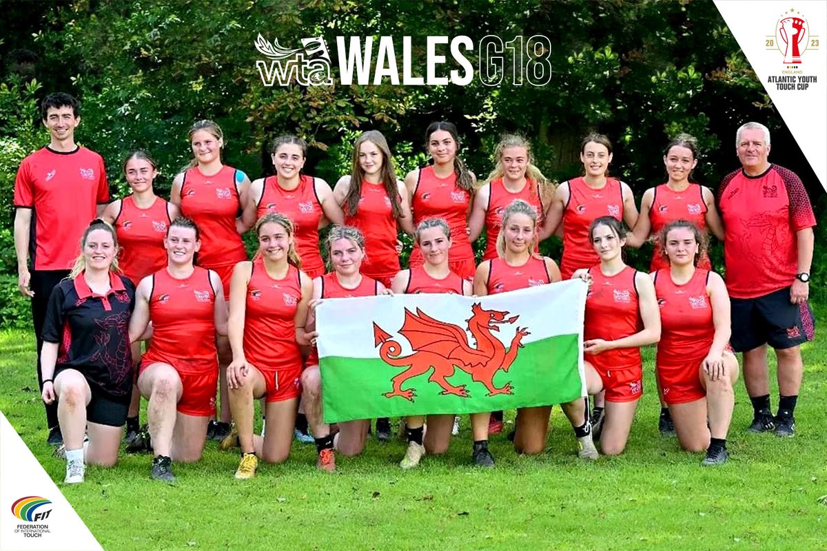 WalesTouch's tweet photo. Our 4 x Wales Youth squads at the Atlantic Cup 2023.

https://t.co/mBDsx1hiBQ

#WalesTouch
#AtlanticCup
#TouchRugby
#TouchFooty
#YouthRugby https://t.co/pXqNn5ECPR