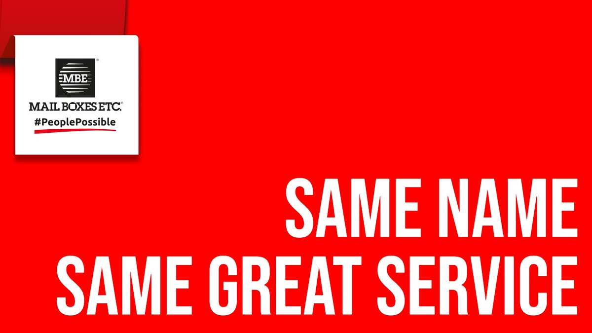 Why make it so confusing? From #Twitter to #TwitterX  from #Facebook to #META, here at Mail Boxes Etc, we keep it simple! One name, same great service!
Posting, printing, shipping, packaging, design and more! Give us a try! 😀