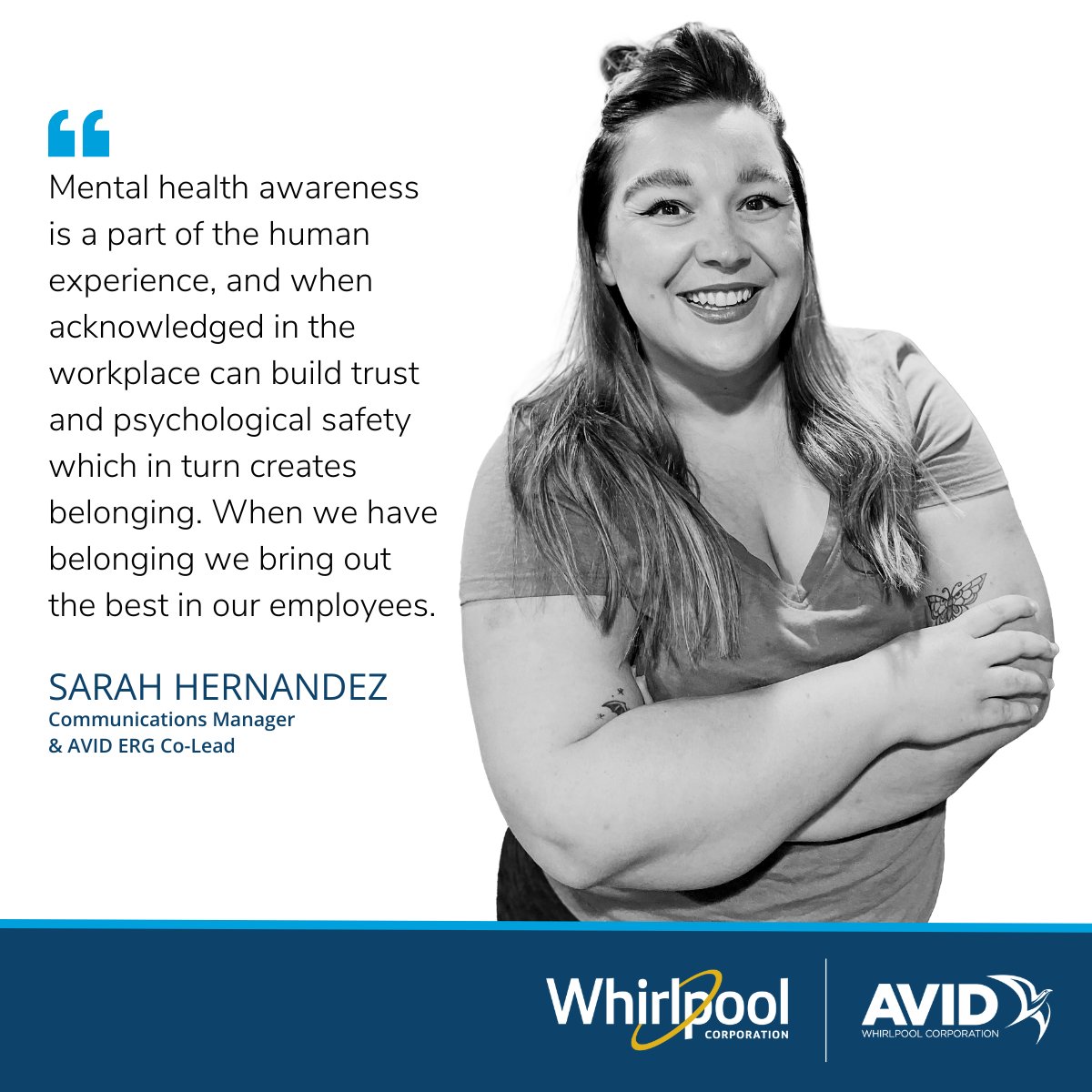 At @WhirlpoolCorp we believe it is crucial to invest in the health and well-being of our employees. That’s why we provide holistic support to empower and encourage everyone to be*well. Let's be there for one another and break the stigma surrounding #mentalhealth! #SelfCareDay