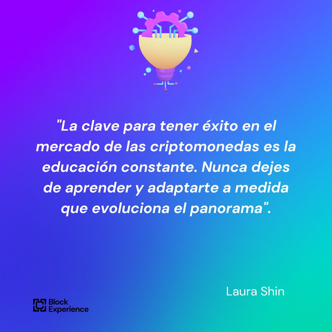 block_xperience's tweet image. 💡 La clave para el éxito en el mundo crypto es la educación constante.

Ya seas un experto en el mundo crypto o estés dando tus primeros pasos, nuestros regalos te llevarán hacia un viaje emocionante y lleno de oportunidades financieras.

#BlockExperience