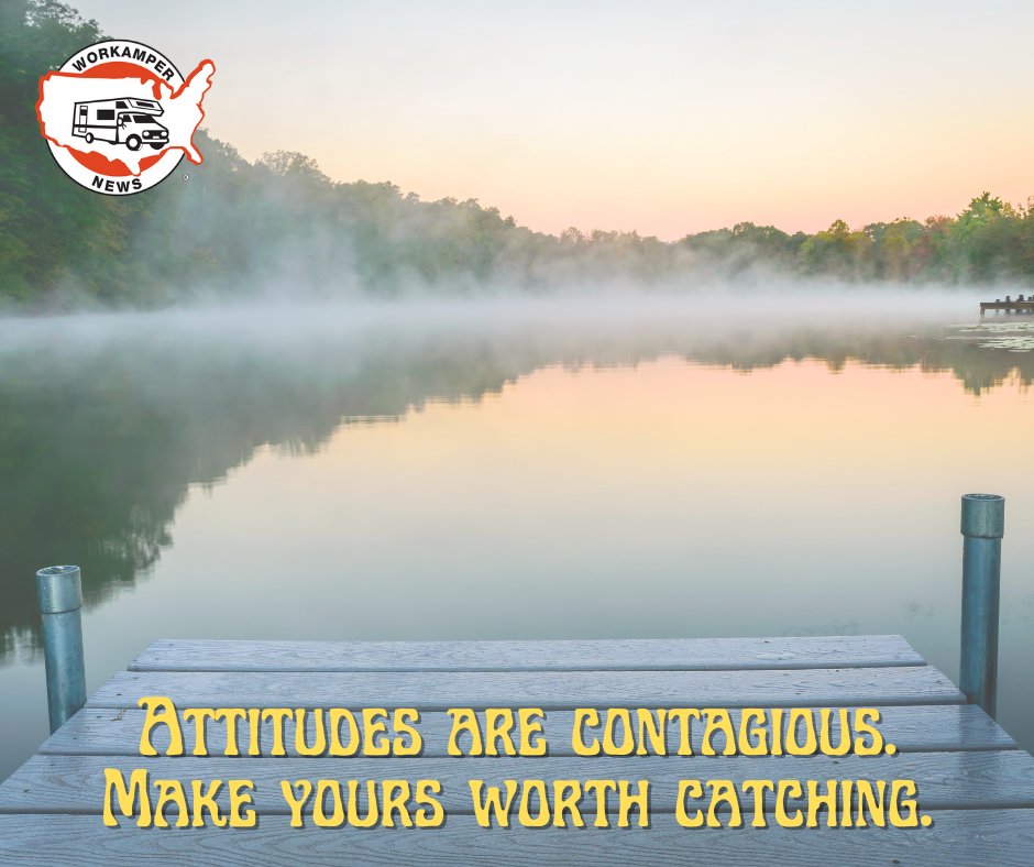 WorkamperEditor's tweet photo. #MondayMotivation #Workamping #RVLife #FulltimeRV #Workamp #RVing #RVLivingFulltime #WorkCamp #WorkingRVers #EscapeTheOrdinary https://t.co/mTm0dzk376