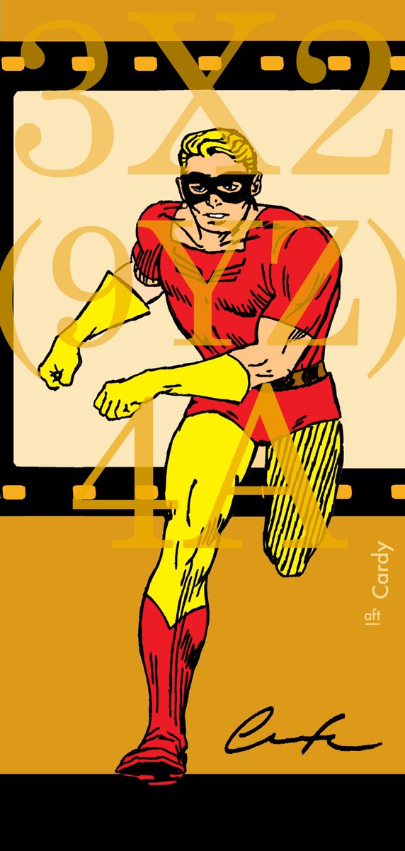 ChuckBrouilette's tweet photo. #OnThisDay in 1941 #JohnnyQuick debuted in #MoreFunComics #71 #SeesAllTellsAllNews #newsreelPhotographer #JohnnyChambers gained #superSpeed whenTaught #mathematicalFormula #3X29YZ4A by #childhoodMentor #ProfessorGill whoDerived itFrom inscriptionOn a #PharoahsTomb #LibertyBelle❤️ https://t.co/NydRrub33z