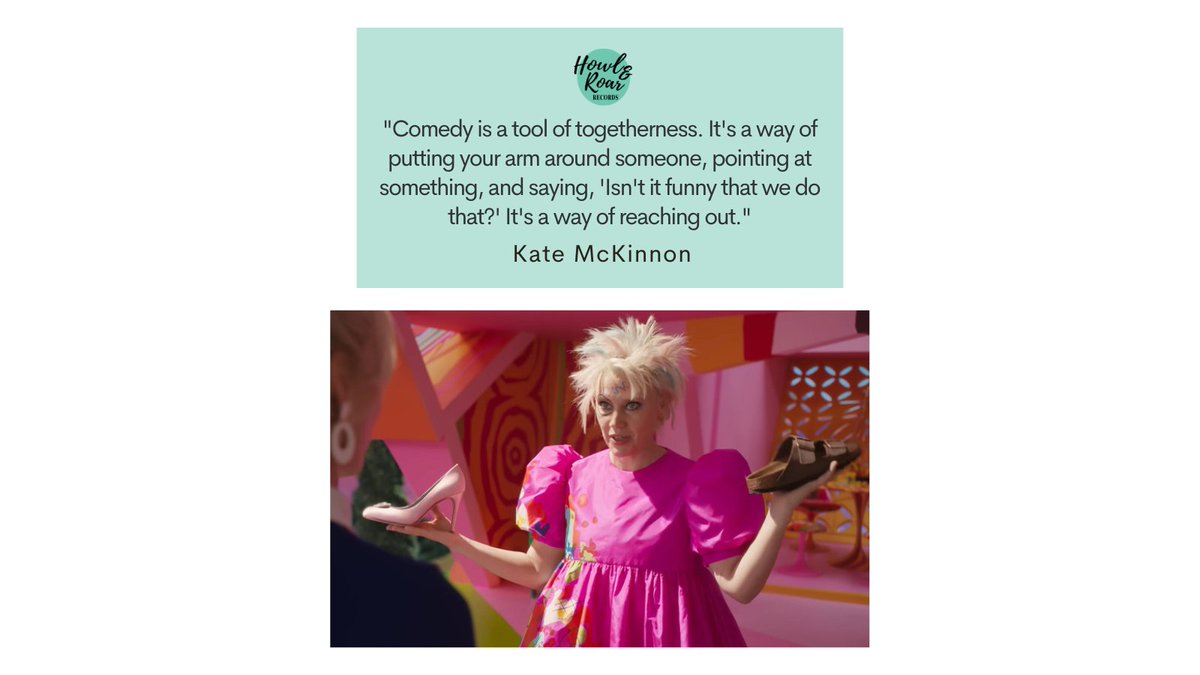 Let's get together 💕

"Comedy is a tool of togetherness. It's a way of putting your arm around someone, pointing at something, and saying, 'Isn't it funny that we do that?' It's a way of reaching out." -#KateMcKinnon