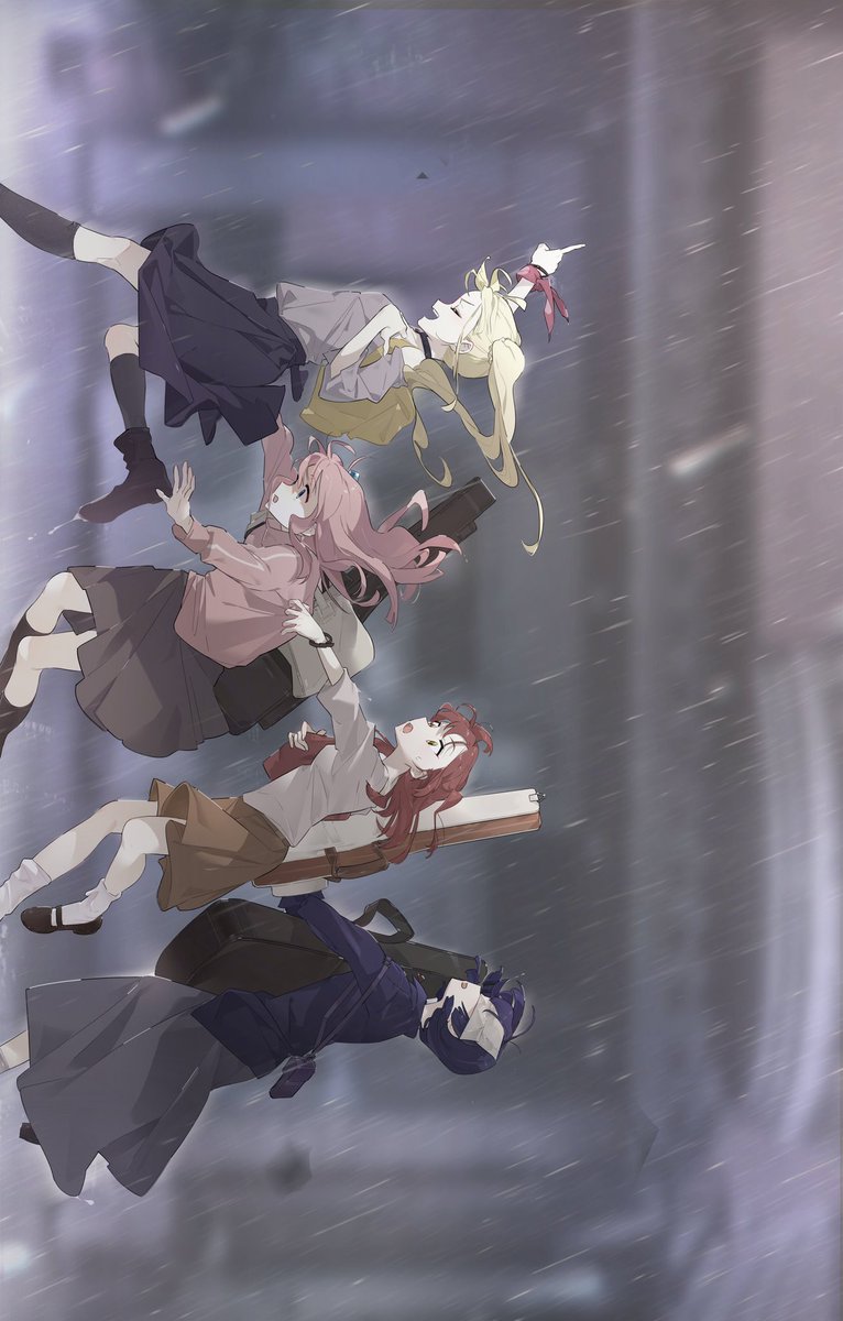 e141_0's tweet image. #BocchiTheRock
Into the rain