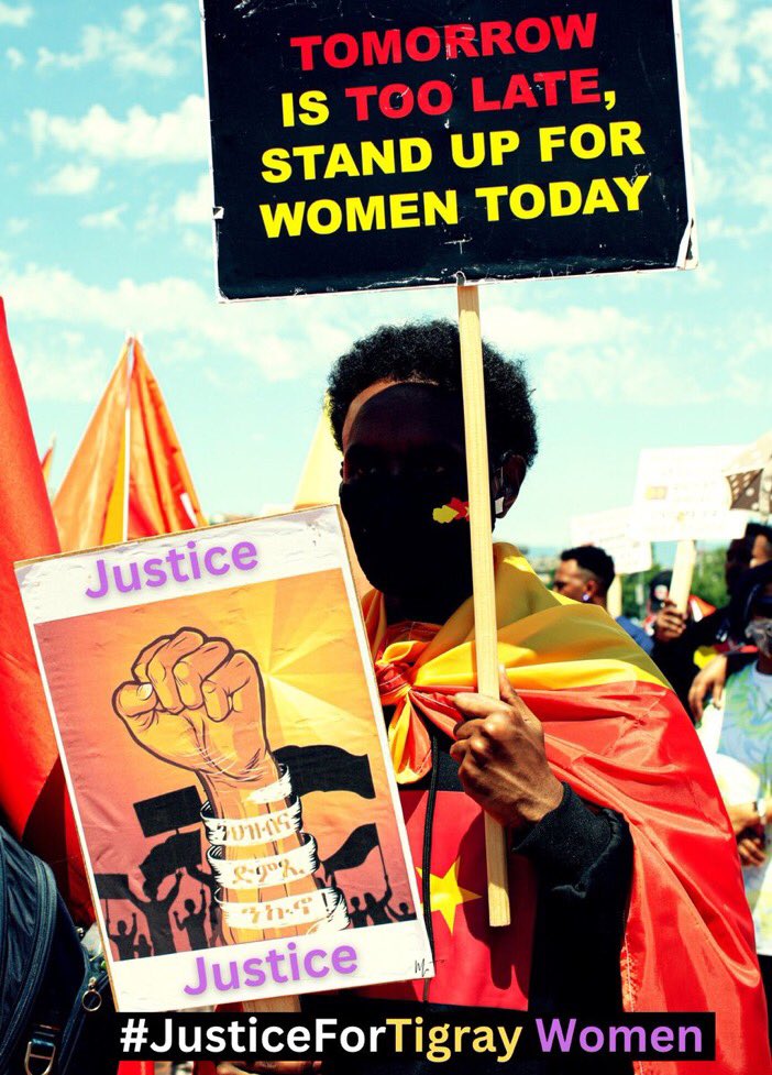 Aranshi_21's tweet photo. For over #twosofTigrayGenocide, #Irob women have been facing weaponized rape & starvation by the occupying brutal #Eritrea|n forces. #UNSCActNow and remove Eritrean troops out of Tigray. @KenyaMissionUN @hrw @centreWJ @UNOSAPG @MinorityRights @IJM @UN_Women @amnesty @USUN @UN #Justice4TigrayWomen