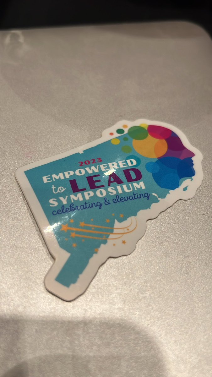 Chillin’ at the Empowered to Lead Symposium today. So excited to engage my brain! #e2lead