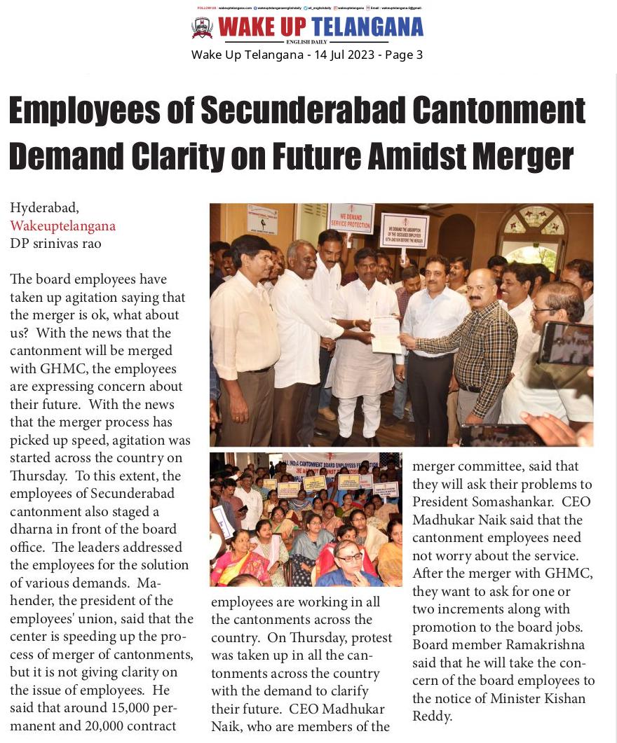 CantonmentI's tweet photo. Employees union is not opposite extension civil area..they want only demand clarity on future amidst merger condition..@BJP4India @rajnathsingh @PMOIndia @pdde_wc @PDDE_CC @pddesc @ddg_it @adgcantts_dgde @sonamley https://t.co/E0xh6Wup3c