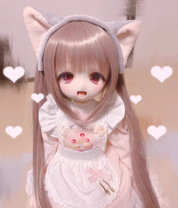 装飾してない猫ちゃん(^_  ̫ _^)シンプル