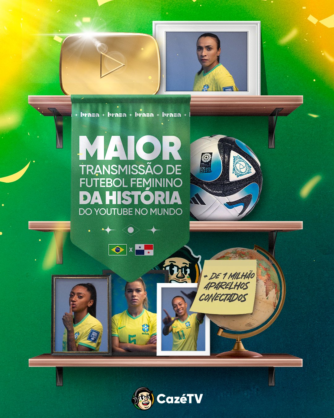 Futebol feminino: o primeiro jogo oficial da história :: Histórias do  futebol 