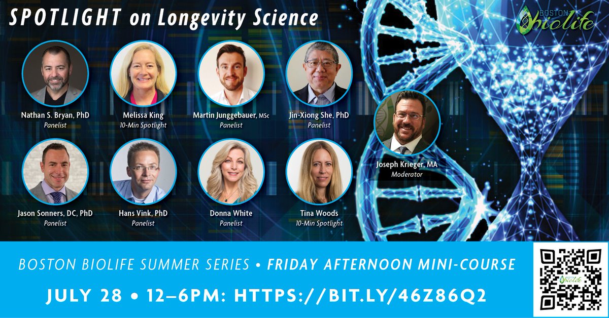 Healthspan Action Coalition's Melissa King will be participating in the upcoming Boston Biolife minicourse regarding Longevity Science. Learn about how HSAC in the longevity space is making a difference in patient lives. https://t.co/89rhK9nYBn https://t.co/3Kfhm0Yh92