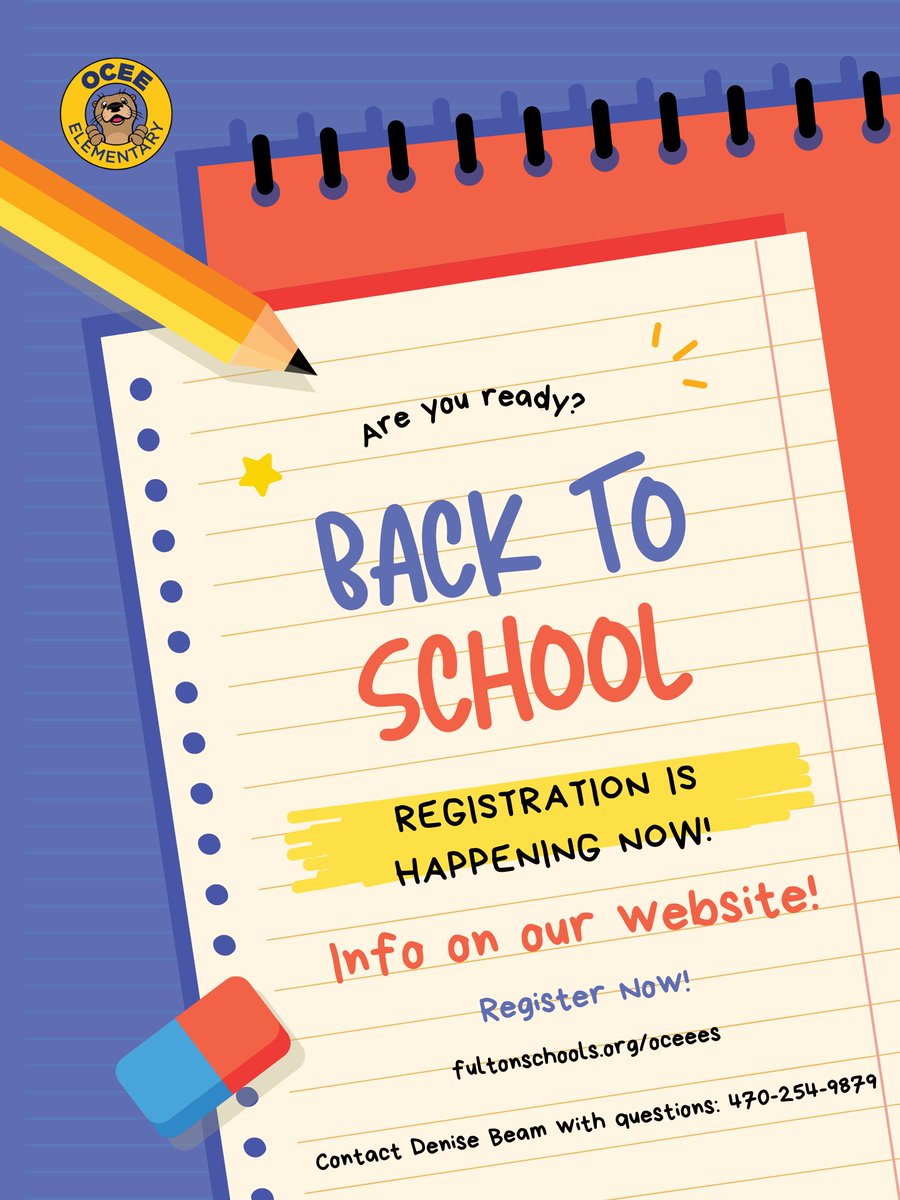 New to Ocee? Registration is on going! We can't wait to meet you.